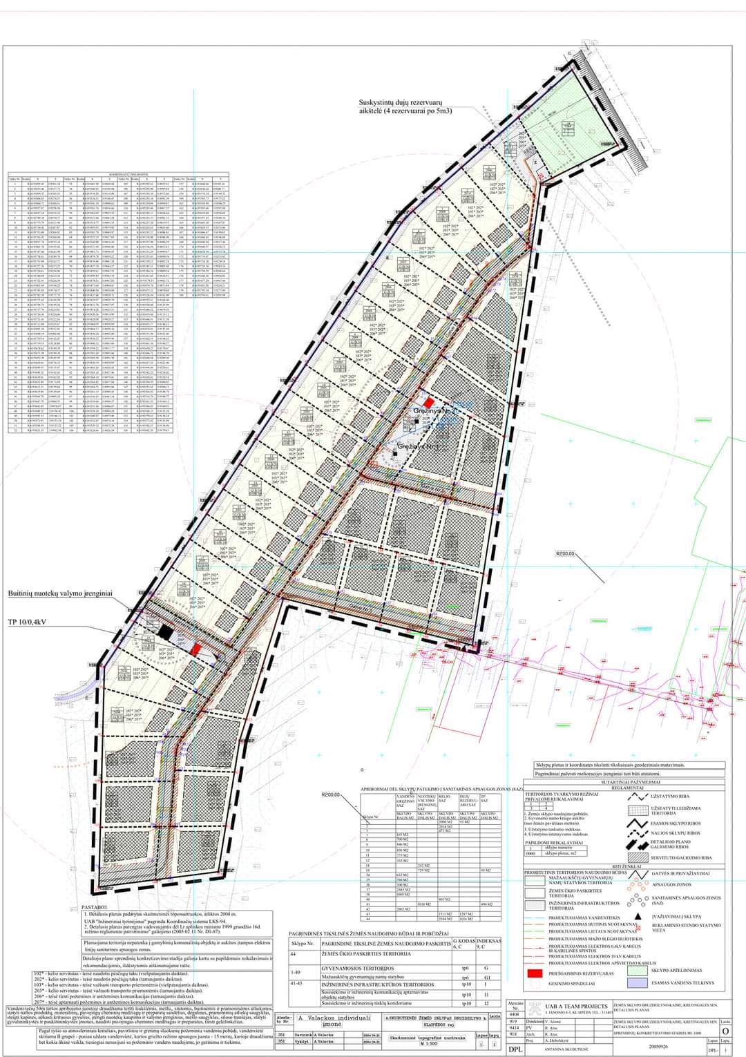 Namų valdos 2 sklypai po 20 arų Bruzdeilyne Klaipėdos raj. netoli jūros