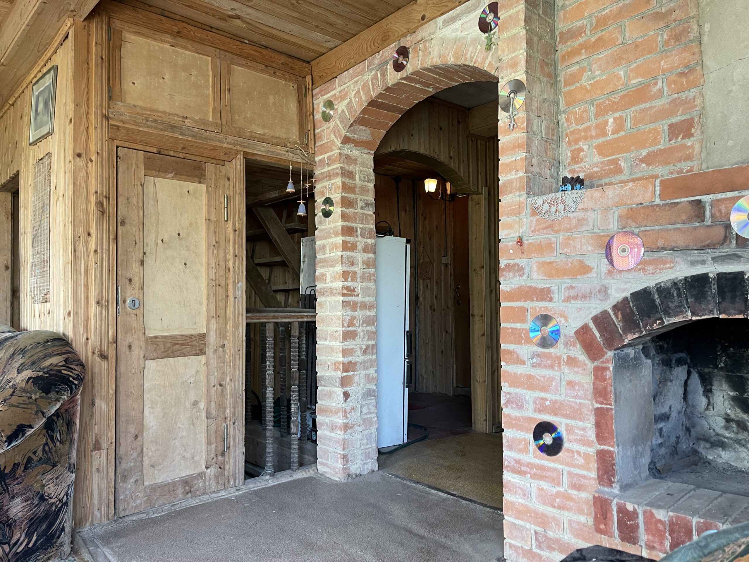 Parduodamas sodo sklypas su namu