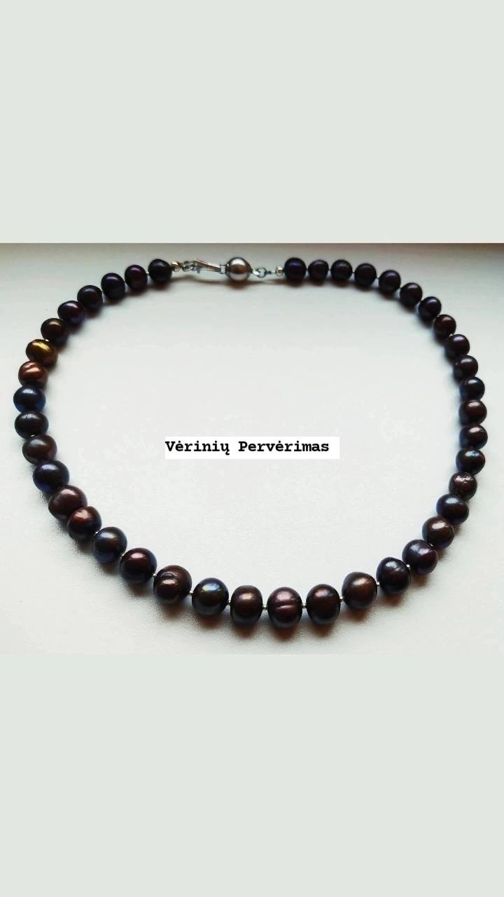 Perveriu nutrukusius vėrinius, perdarau