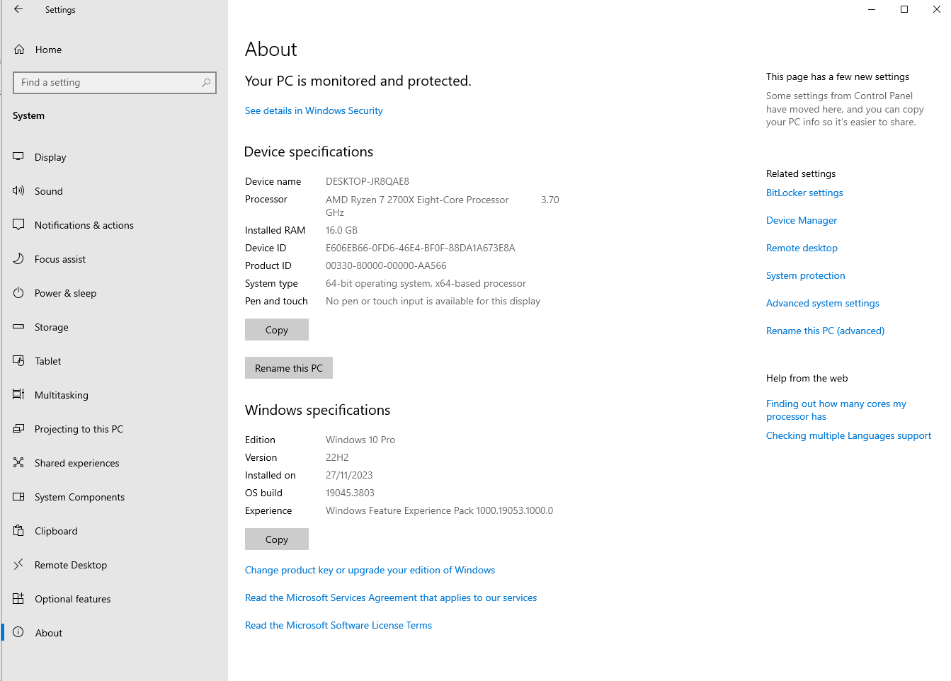 Žaidimų ir darbo kompiuteris
