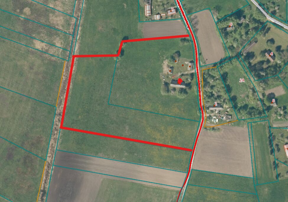 Namas šalia Kintų, tarp Ventės rago ir Mingės kaimo