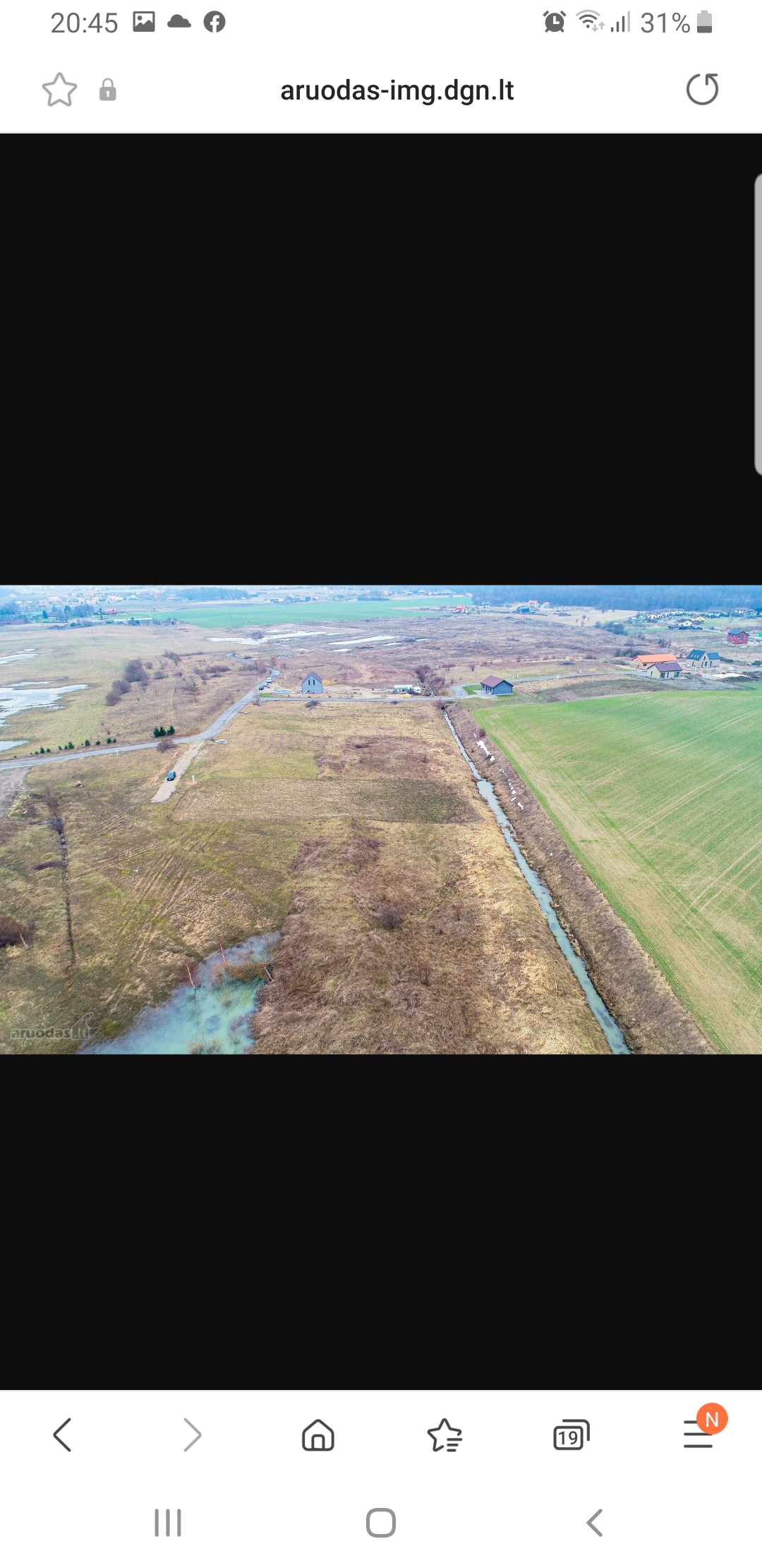 Namų valdos 2 sklypai po 20 arų Bruzdeilyne Klaipėdos raj. netoli jūros