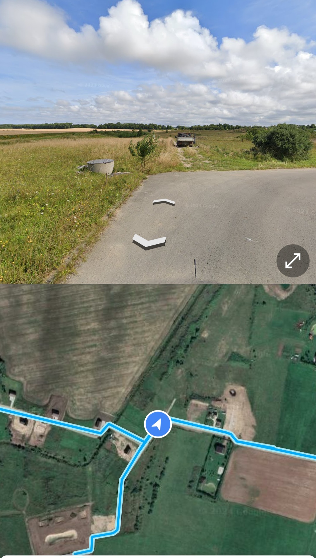 Namų valdos 2 sklypai po 20 arų Bruzdeilyne Klaipėdos raj. netoli jūros