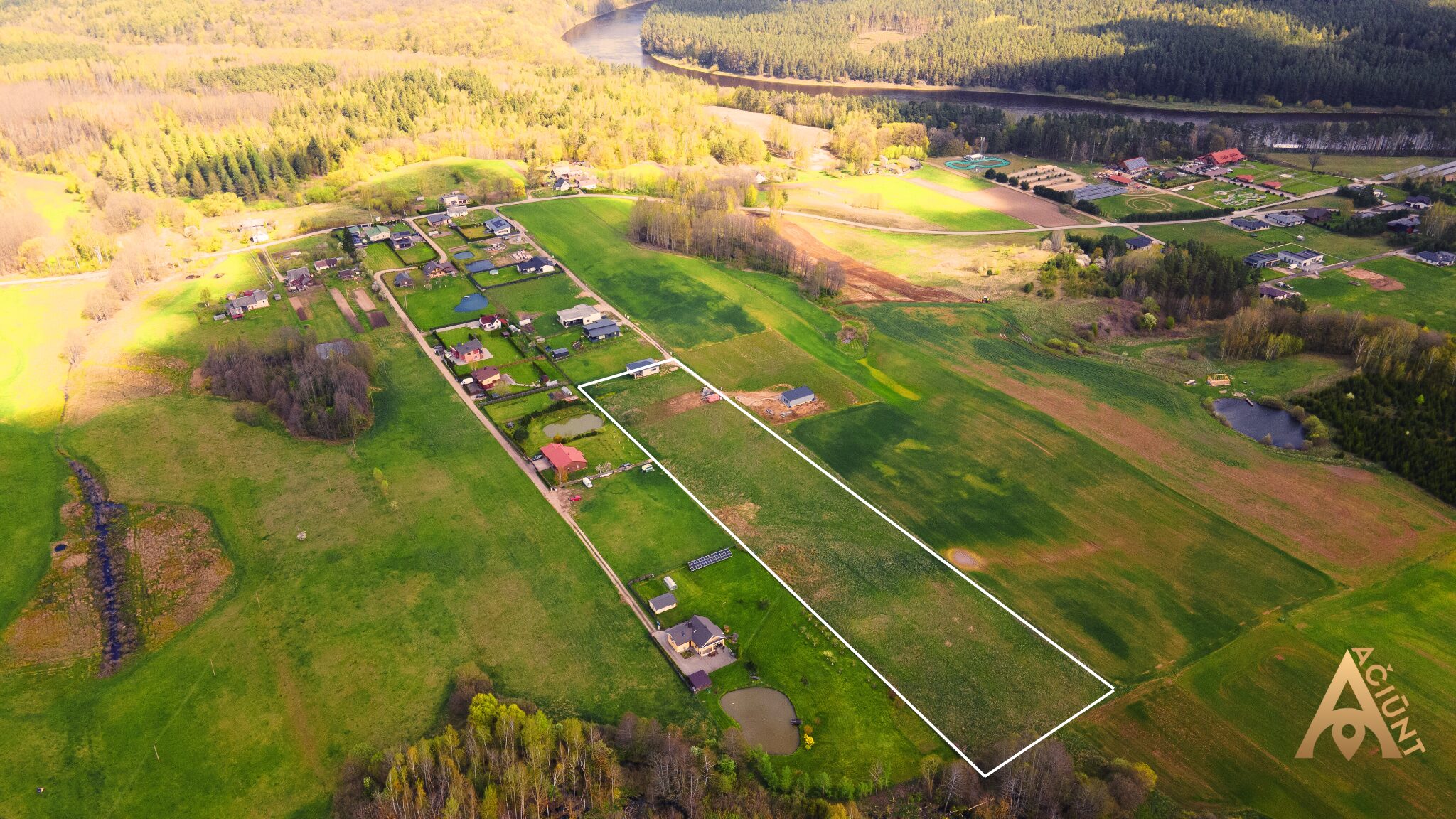 PARDUODAMI 12A. SKLYPAI RADŽIŪNUOSE, TIEMS, KURIE NORI GYVENTI ARČIAU GAMTOS IR NENUTOLTI NUO MIESTO PATOGUMŲ!