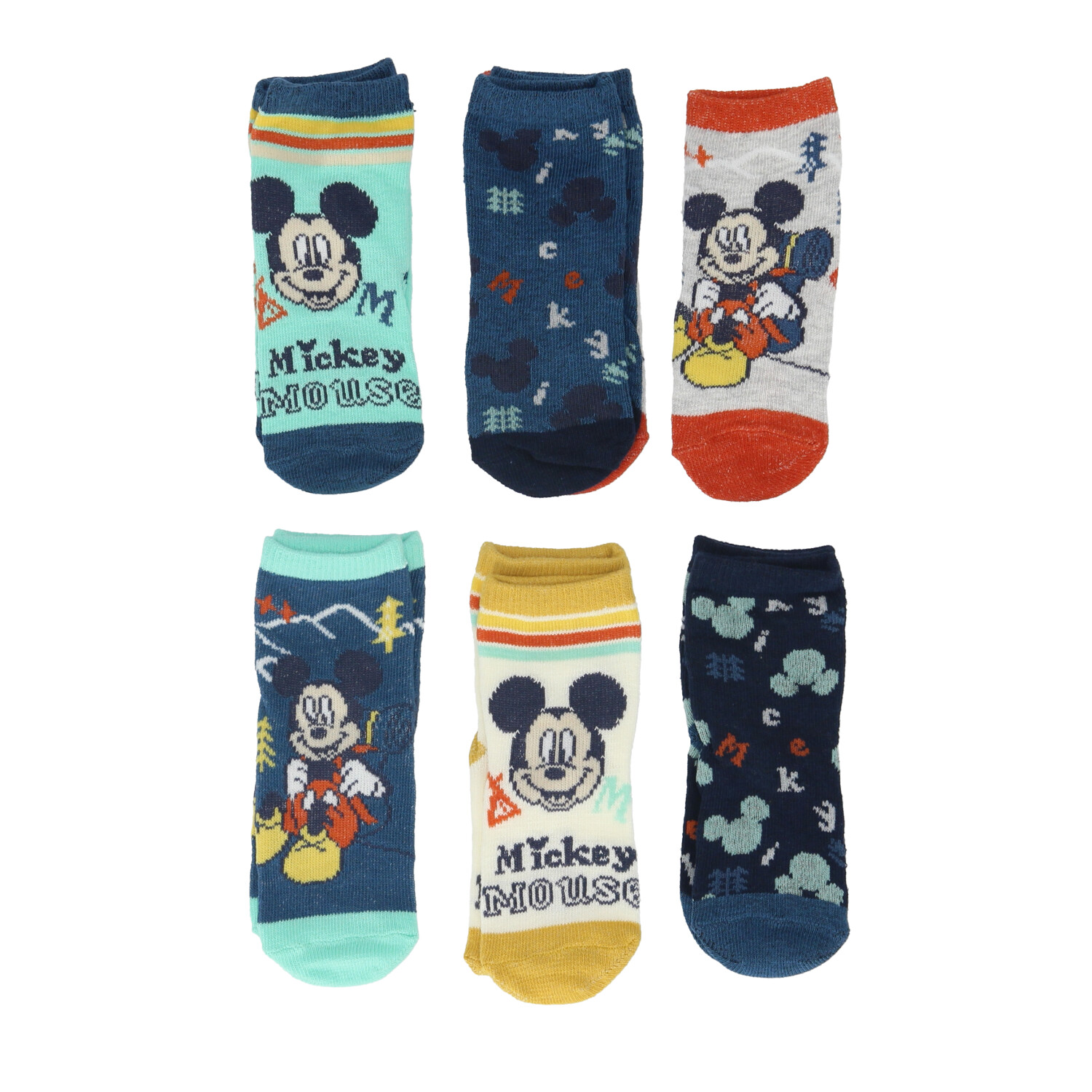 Mickey Mouse kojinių rinkinys kūdikiams