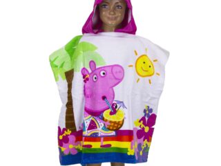 peppa-pig-poncho-for-kids-wholesale