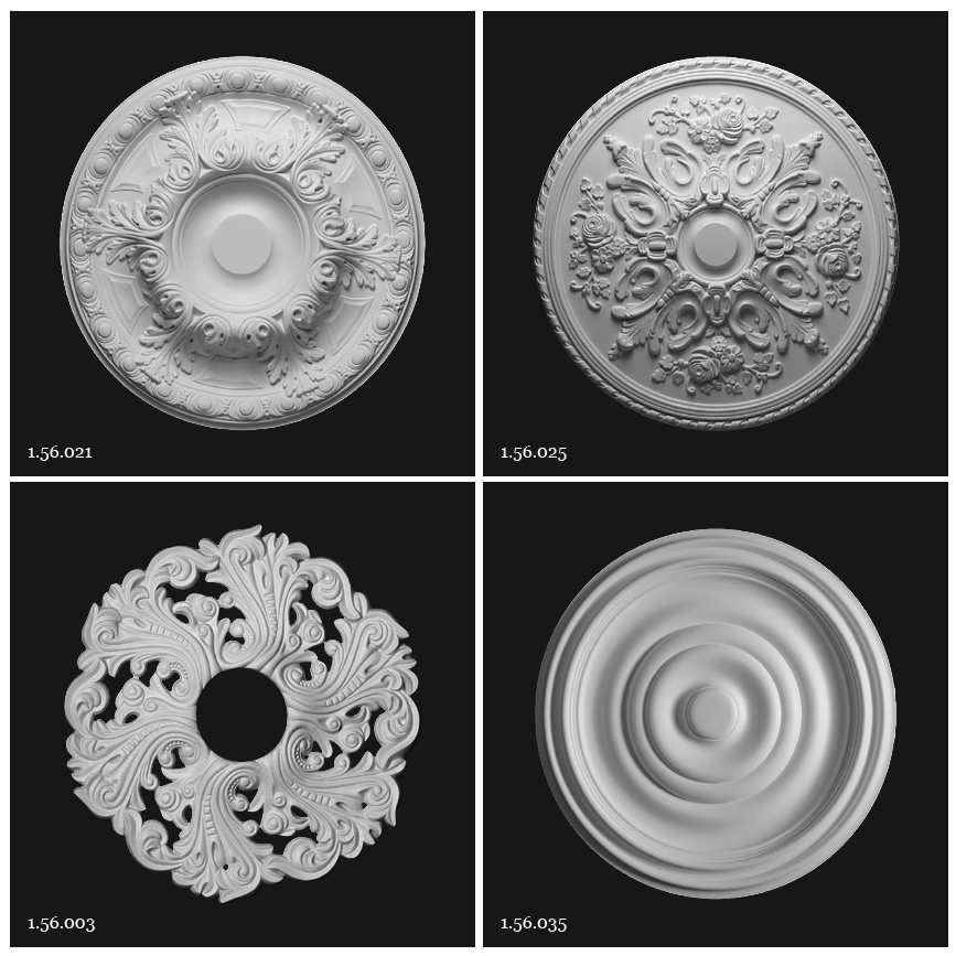 Grindjuostes, karnizai, moldingai, dekoras