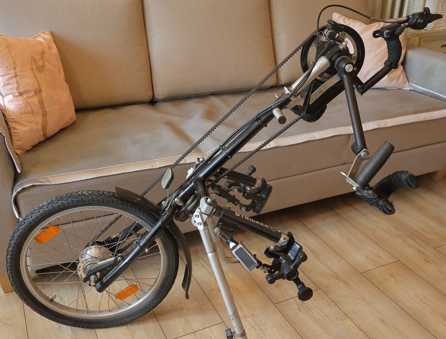 Stricker varytuvas neįgaliojo vežimėliui