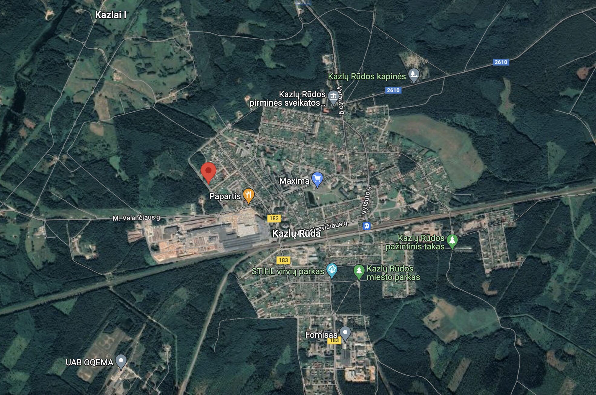 Parduodamas namas Kazlų Rūda.