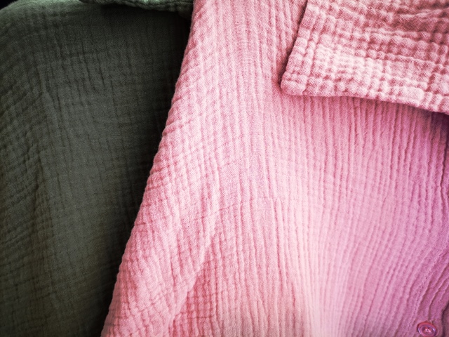 Muslino medvilnės marškinėliai – suknelė apkūnesnėms.