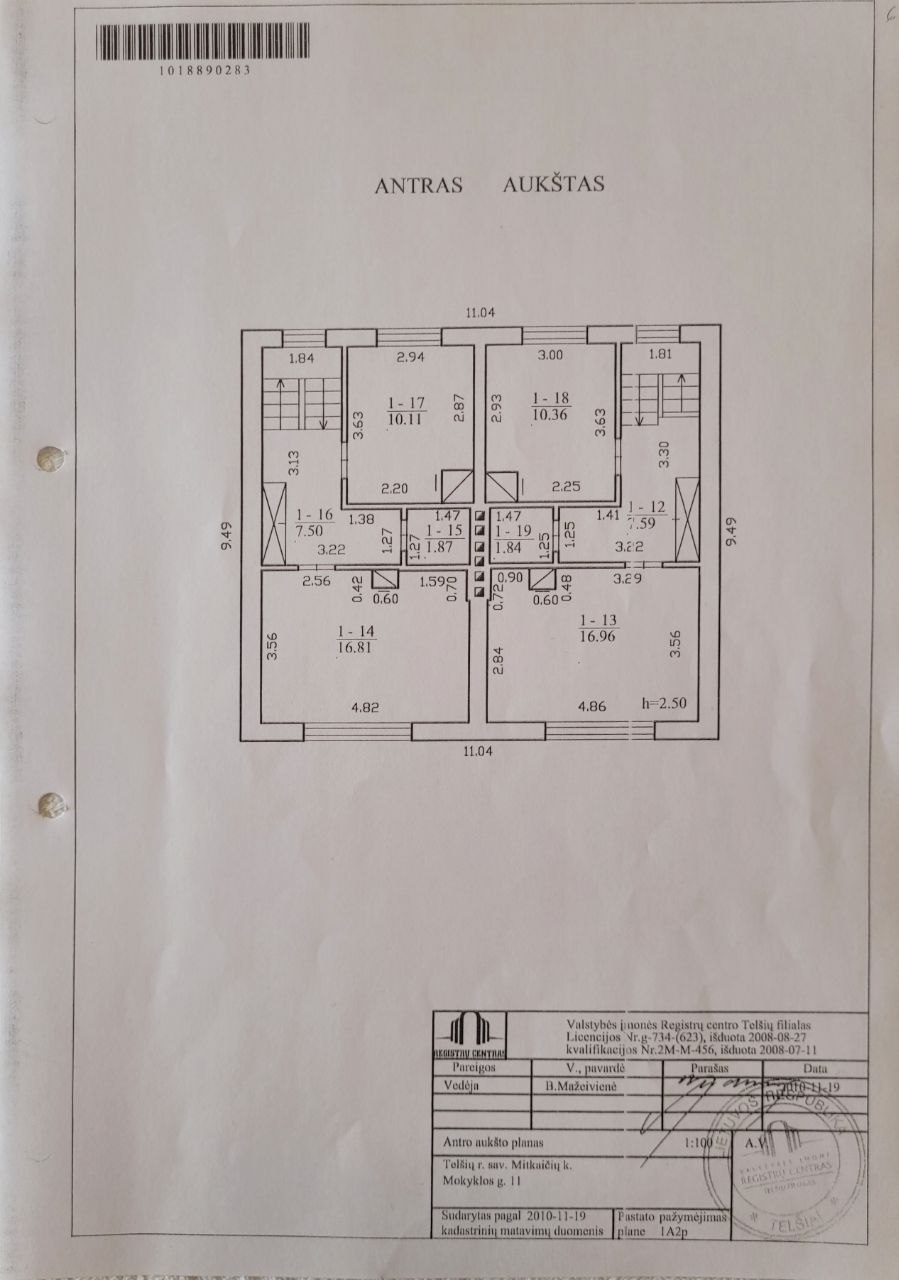 Parduodamas namas Telšių rajone