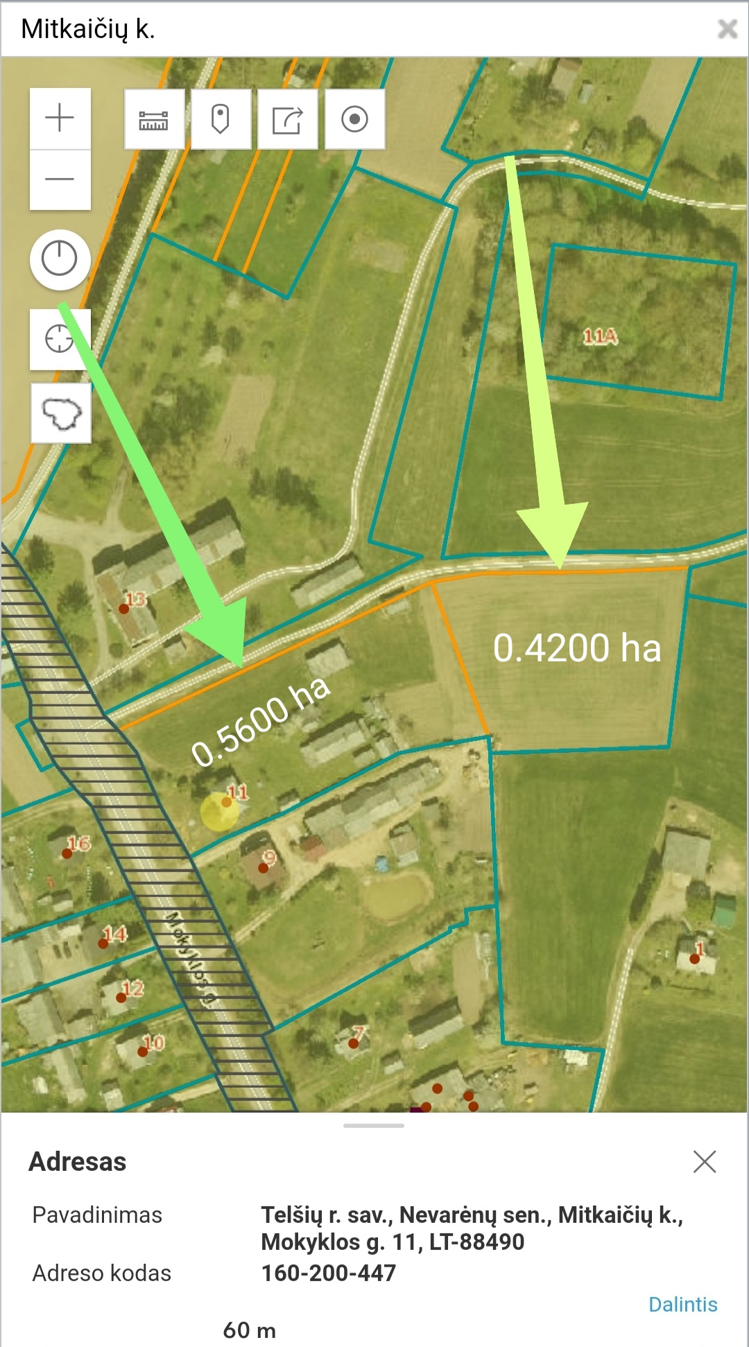 Parduodamas namas Telšių rajone