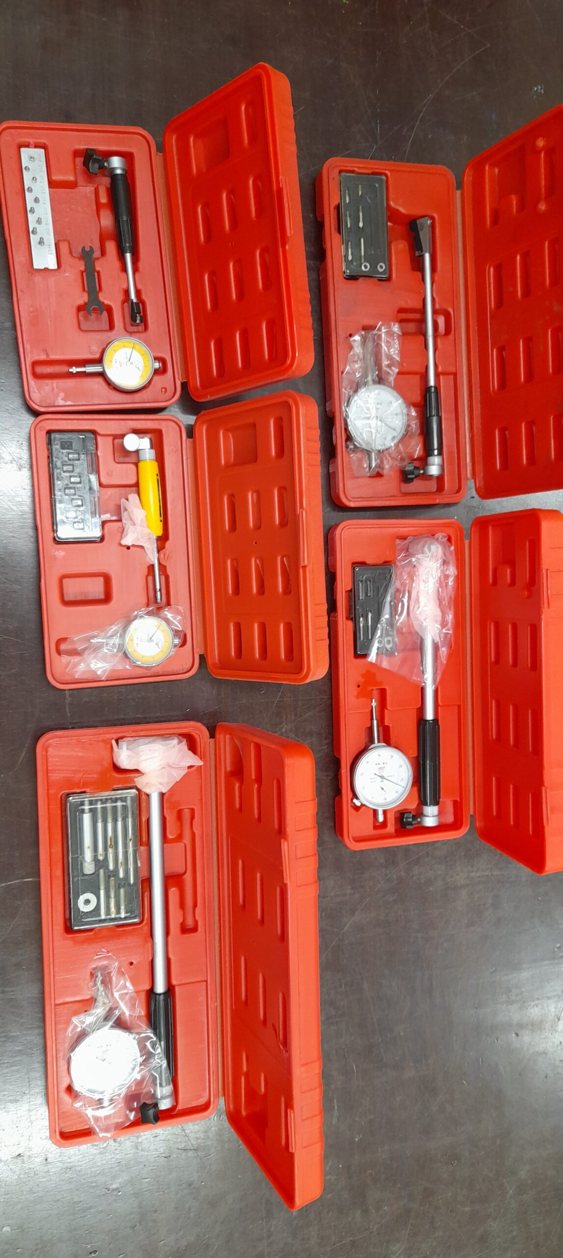 Mikrometrų ir vidmačių rinkinys