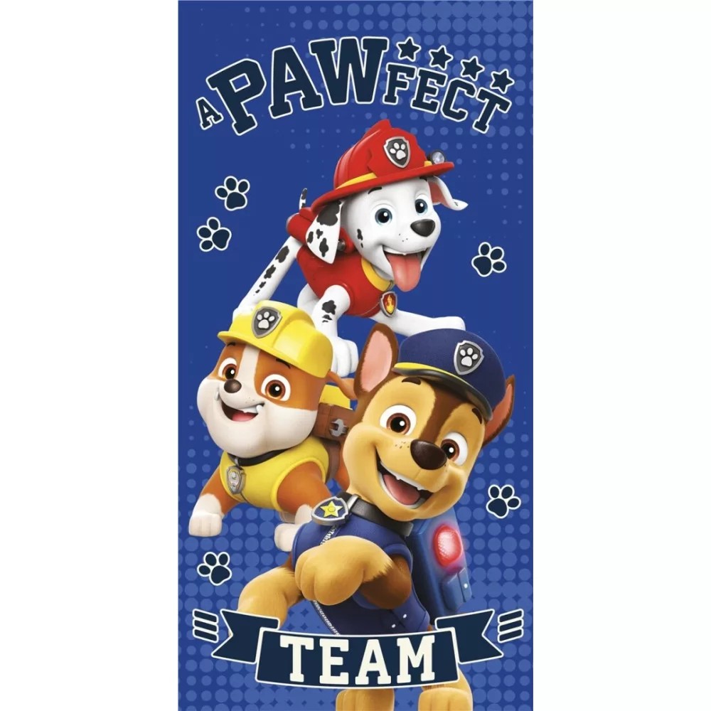 Vonios rankšluostis Paw Patrol Boys Team