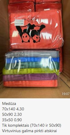 3 dalių mikrofibros rankšluosčiai