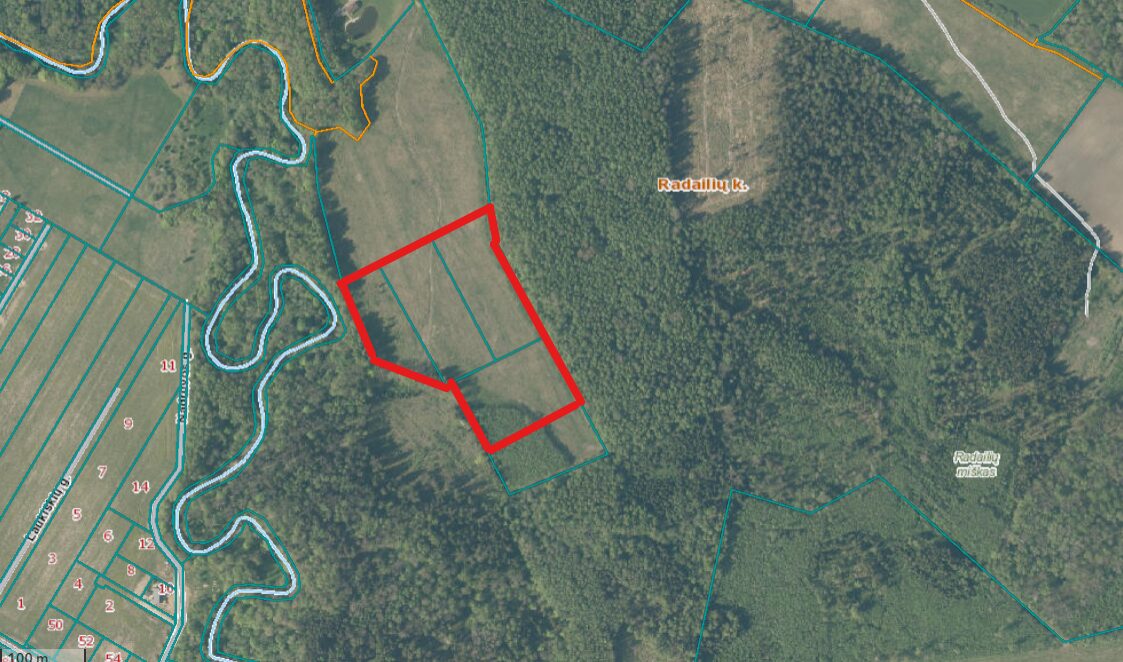 Klaipėdos raj., Radailiuose., gražioje vietoje parduodamas sklypas 3, 86 Hektarų