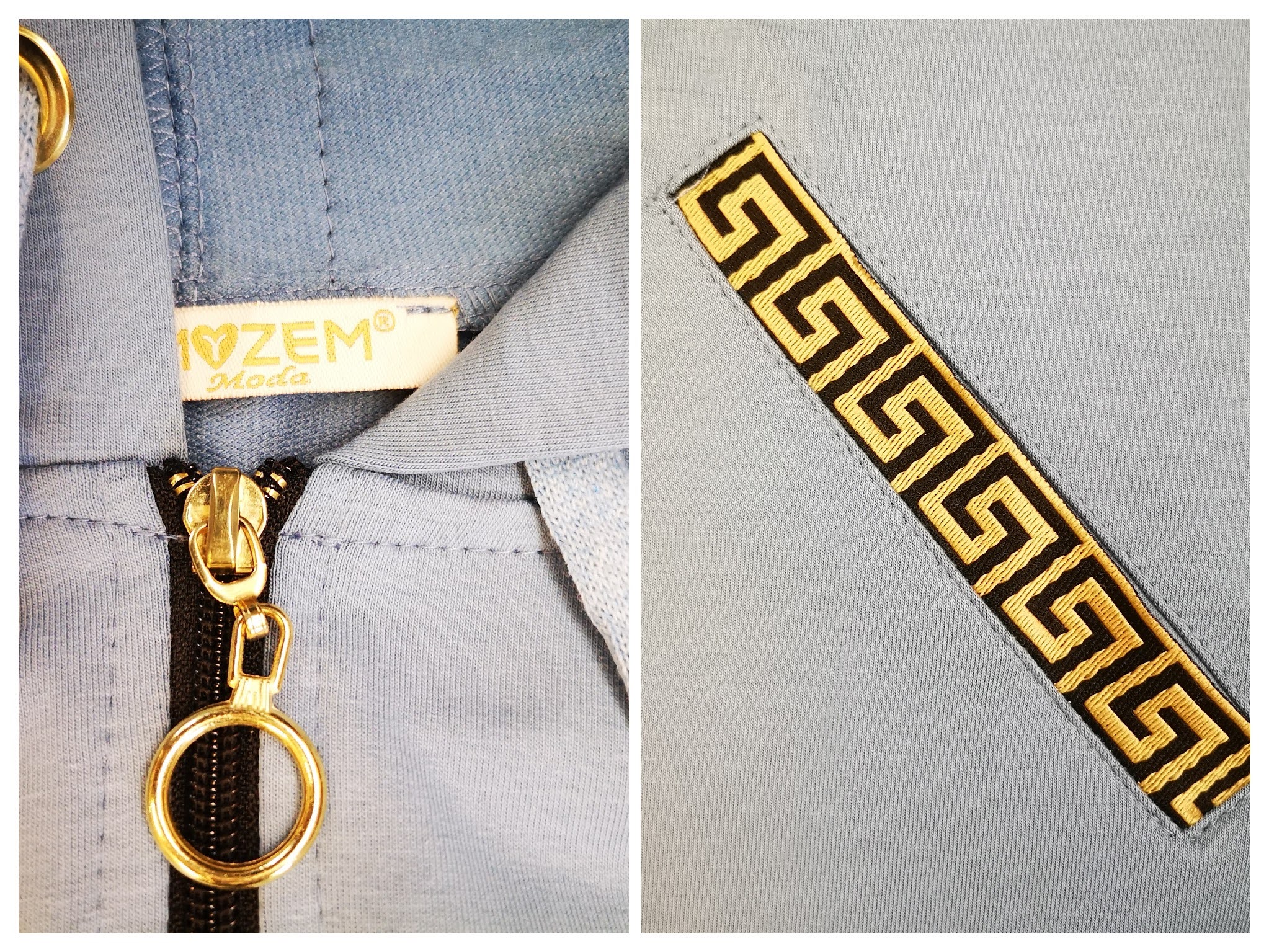 Džemperiai su užtrauktuku apkūnioms