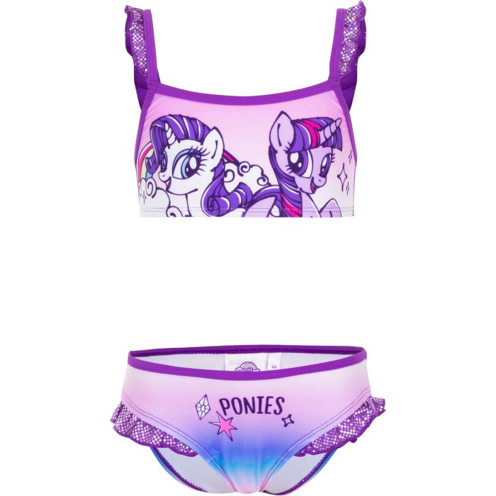 Violetinis maudymosi kostiumėlis My little Pony
