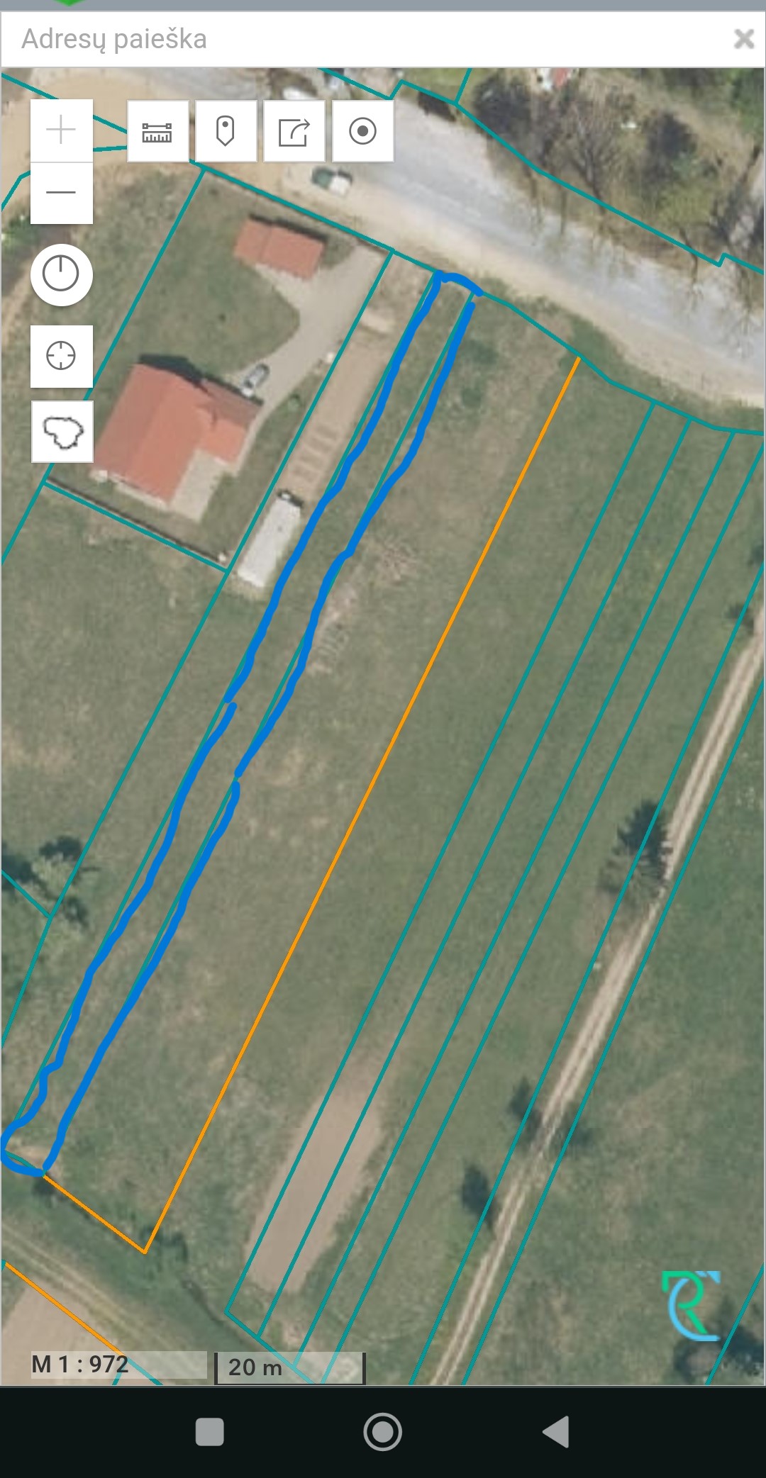 Parduodamas žemės sklypas