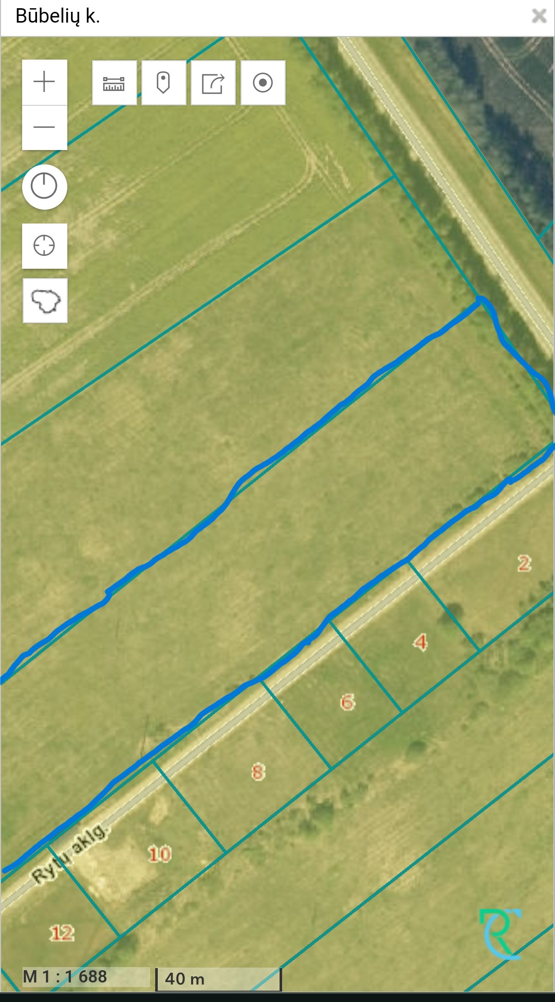 Parduodamas žemės sklypas