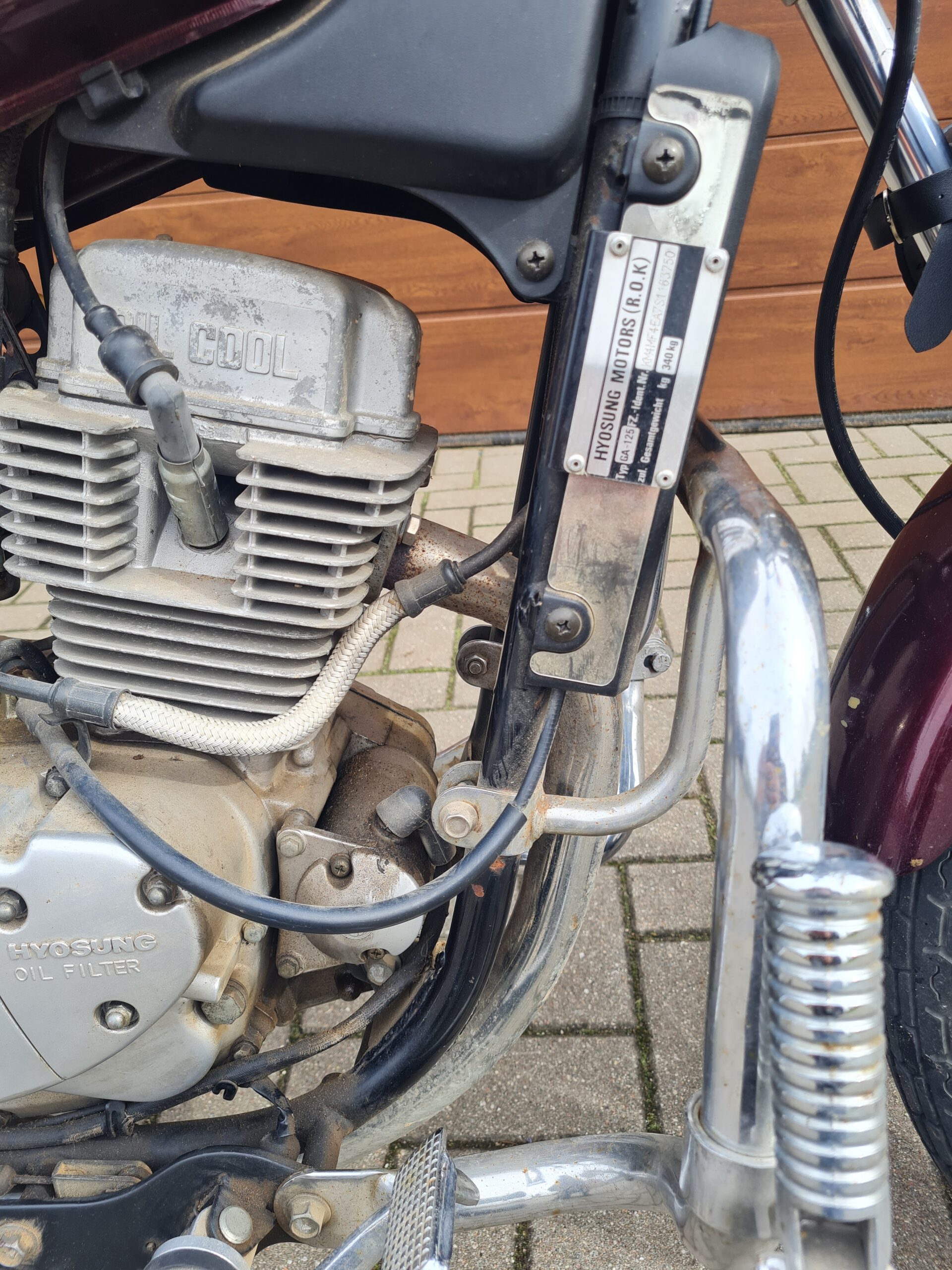 Parduodu motociklą HYOSUNG (RPK)