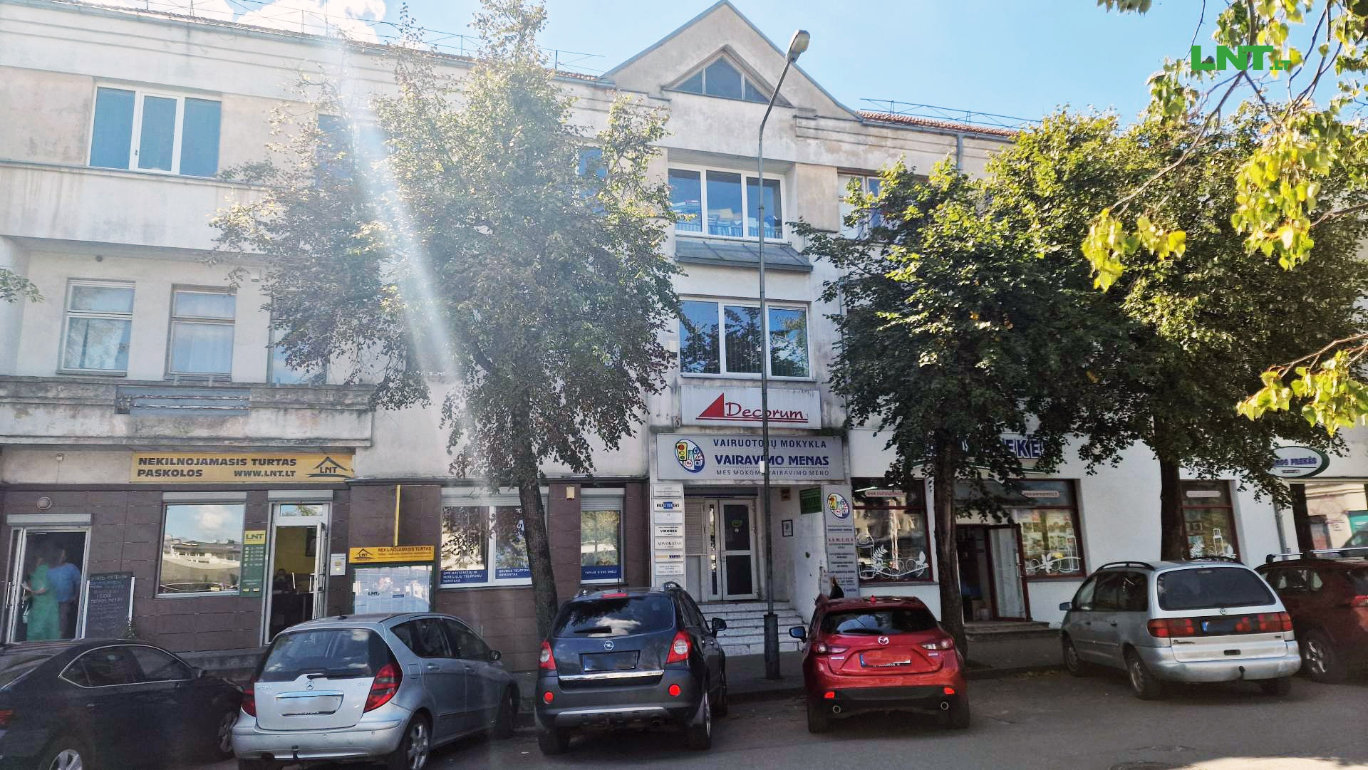 Parduodamos administracinės patalpos Panevėžyje miesto centre