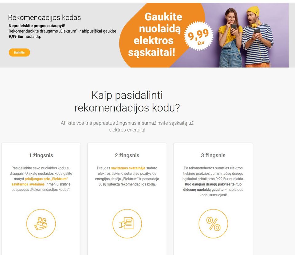 Eektrum 10 EUR nuolaidos kodas – H0CNI arba 1ZCCP