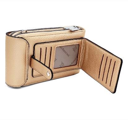 Moteriška piniginė su dėklu telefonui