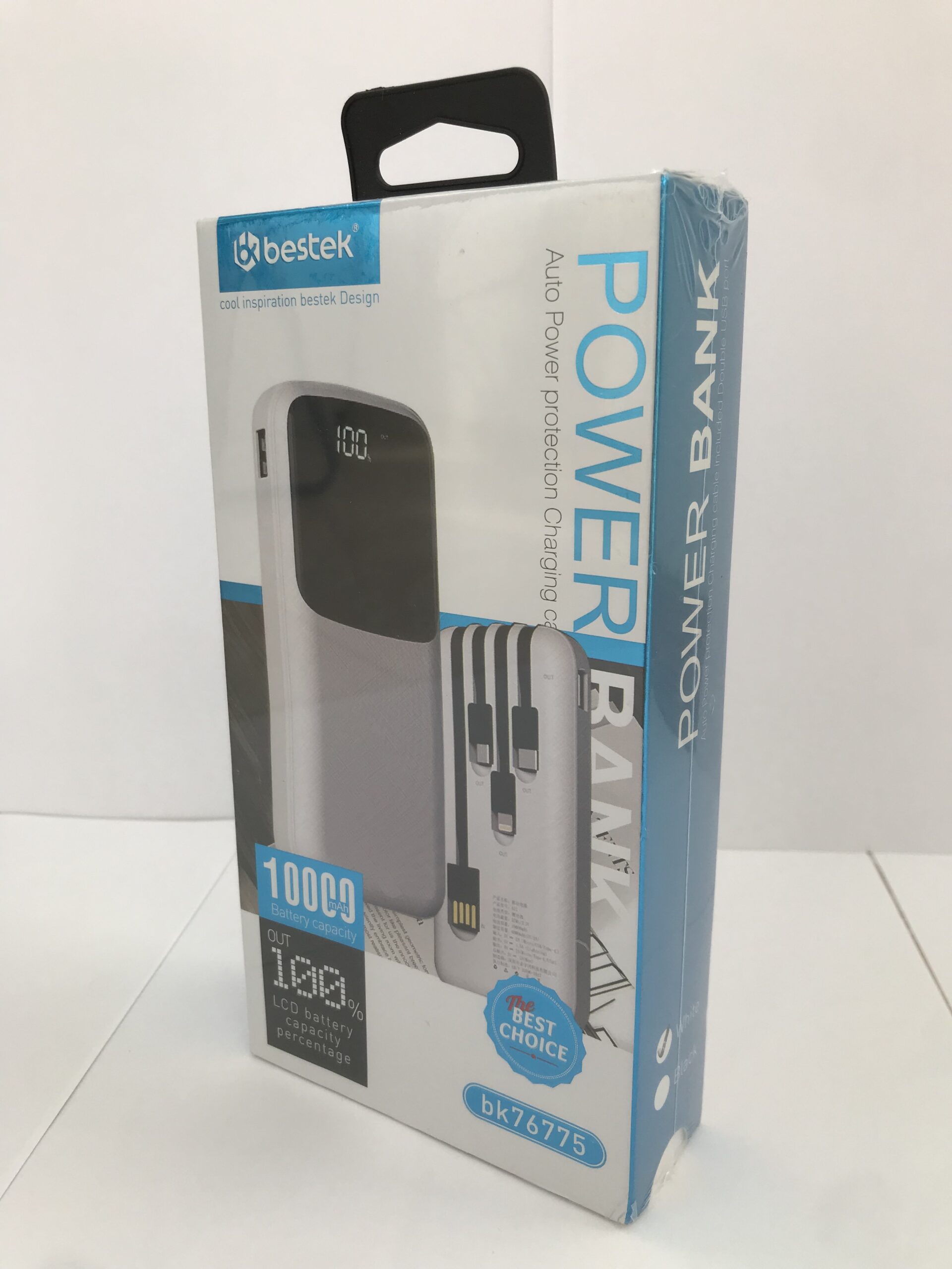 Power Bank 10000mah Bestek su LED