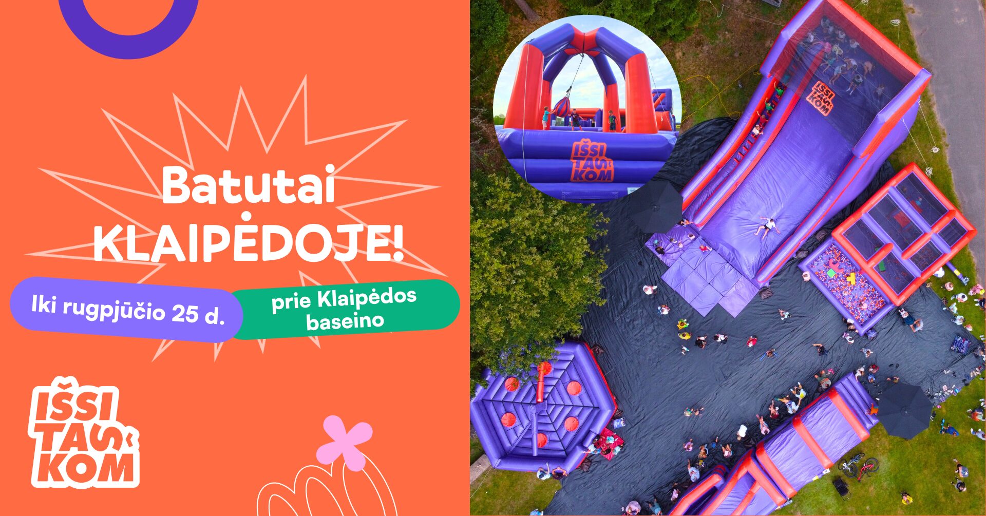 Batutų parkas KLAIPĖDOJE