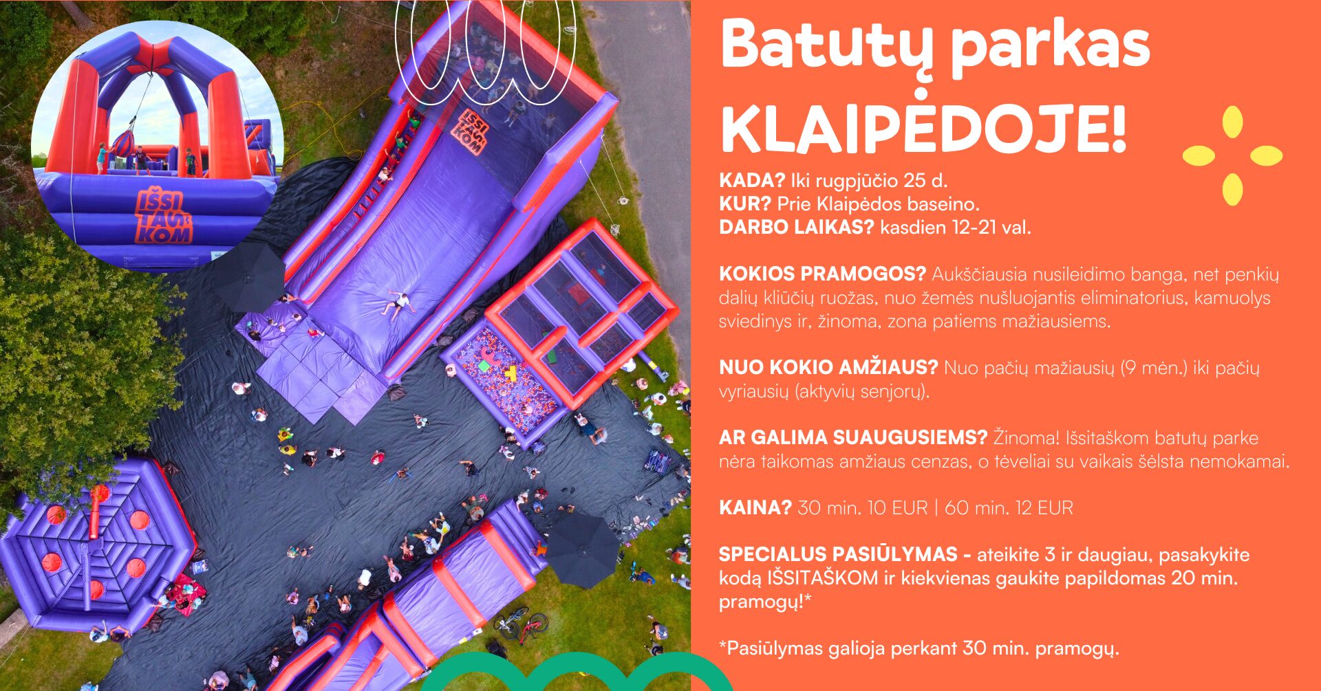 Batutų parkas KLAIPĖDOJE