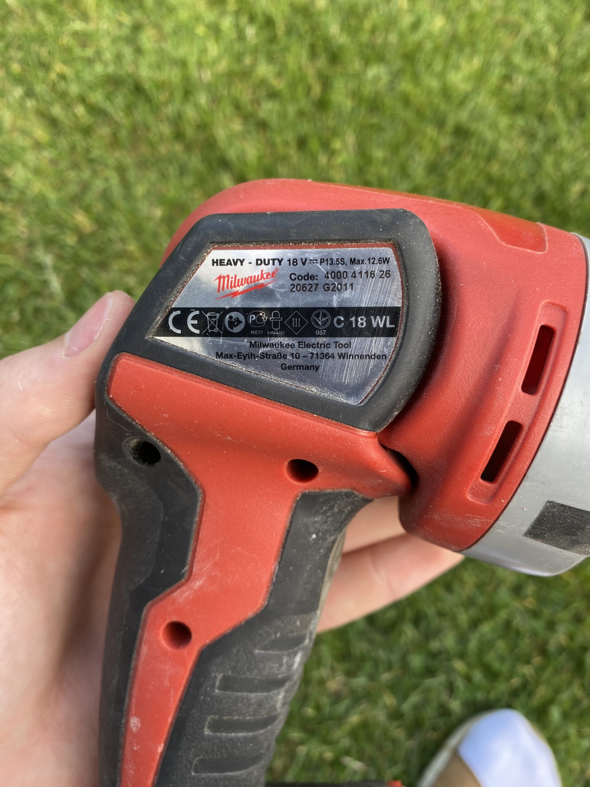 Milwaukee gręžtuvo komplektas