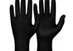 Vienkartinės nitrilinės pirštinės be pudros