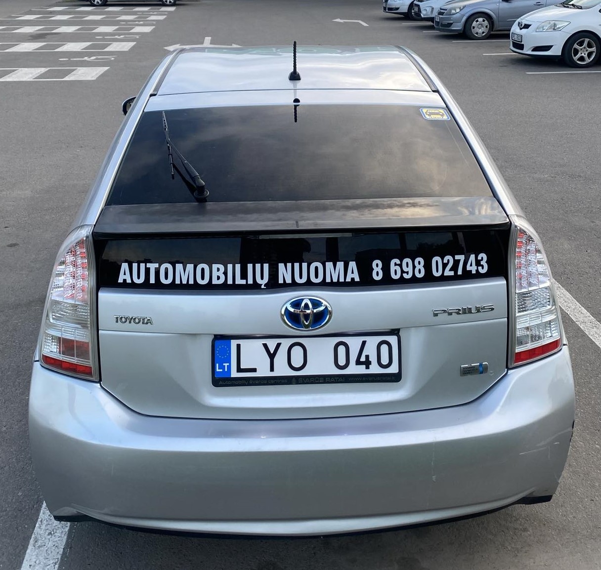Prius Nuoma, Automobilių nuoma