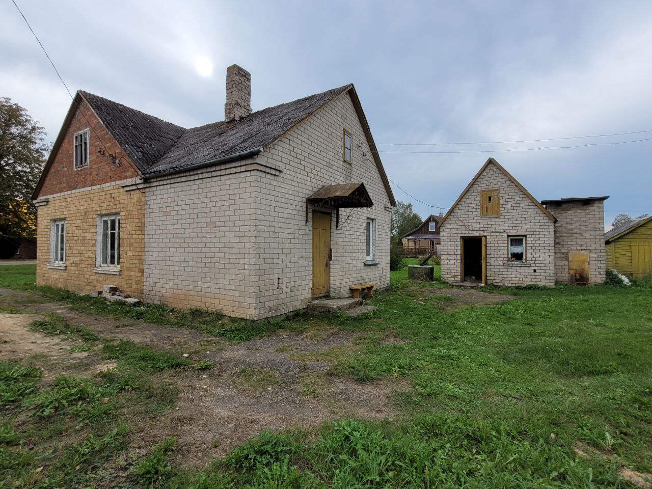 Įrenginėjamas mūrinis namas Kėdainių r. sav., Krakių sen.