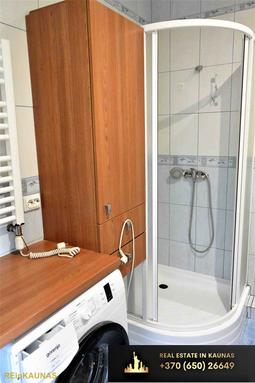Išnuomojamas jaukus ir erdvus 2-jų kambarių butas Aleksote.