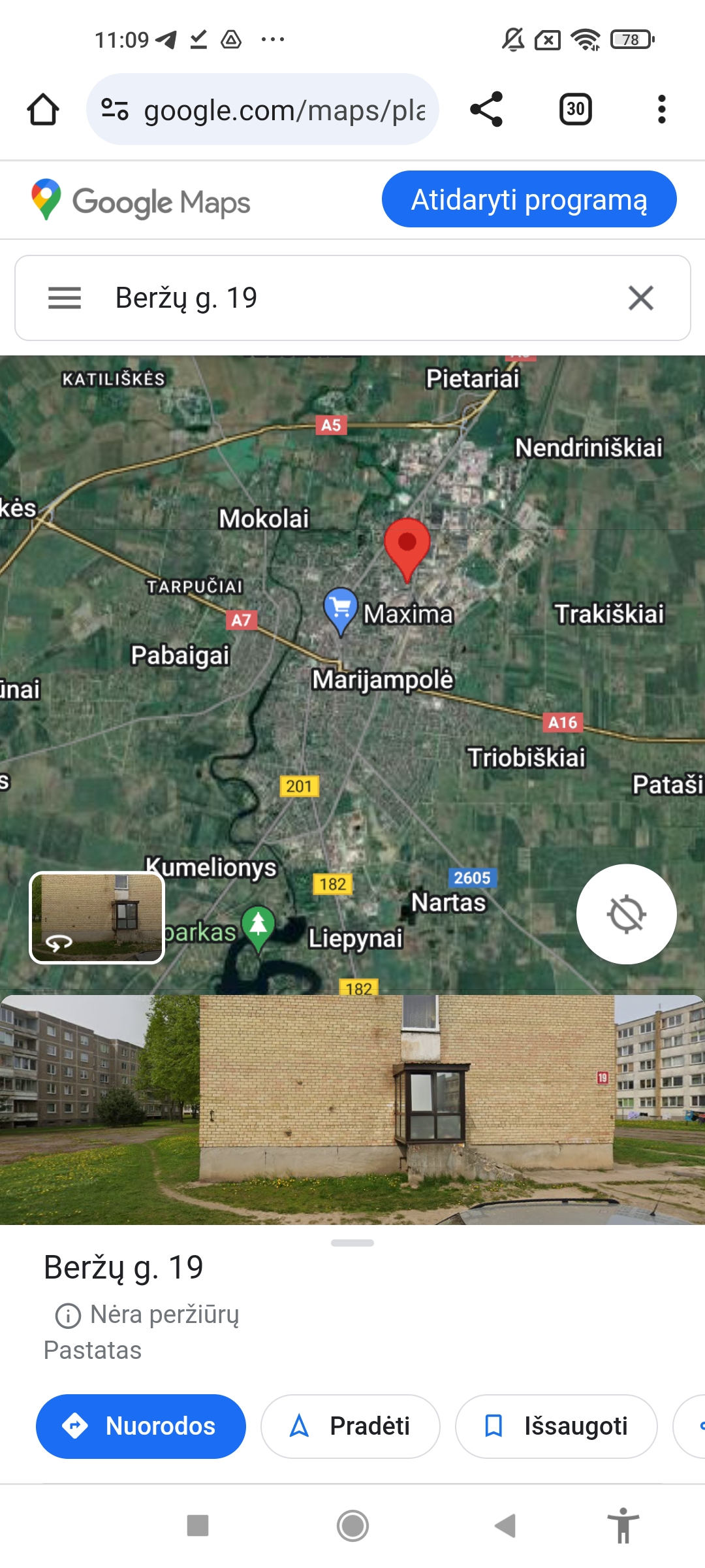 AUKCIONAS. 1 aukšte butas Marijampolėje