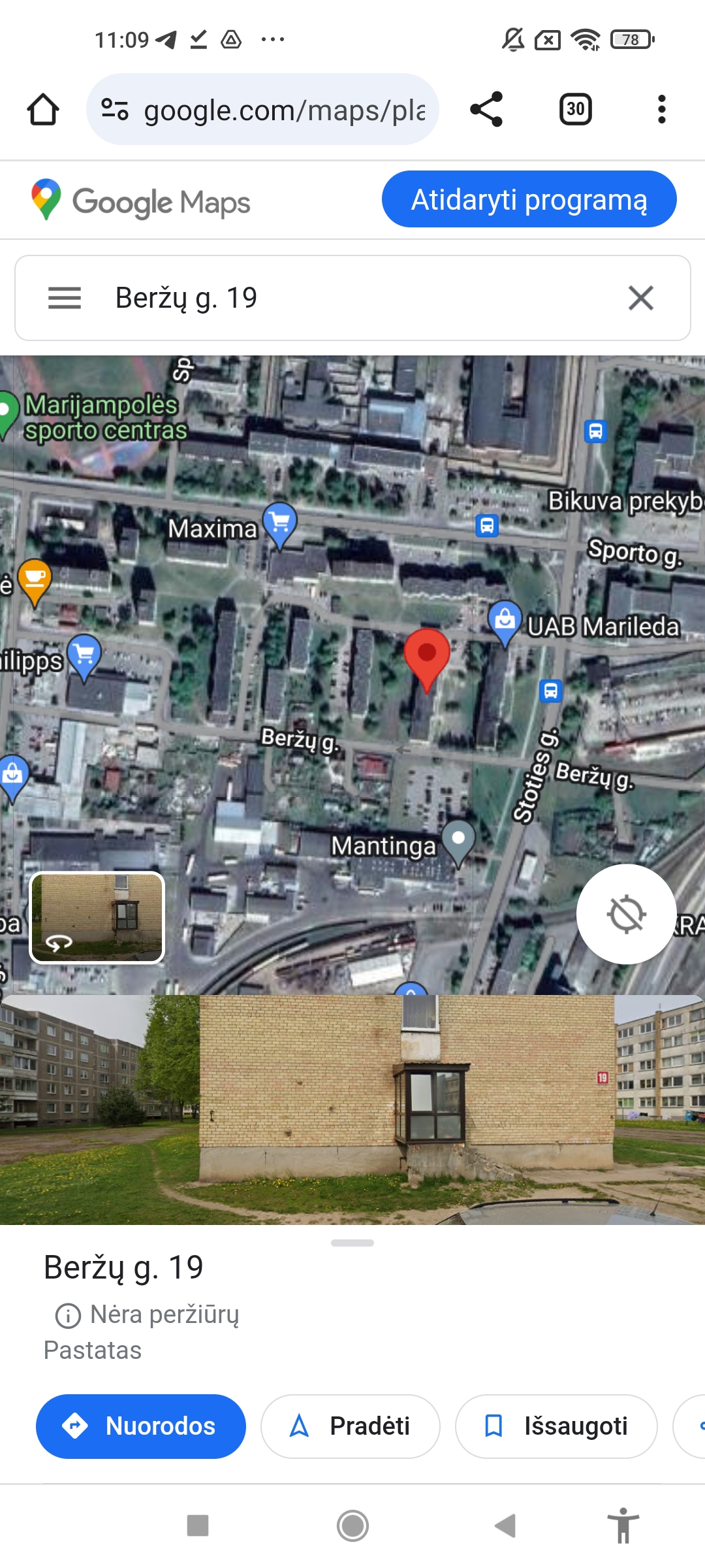 AUKCIONAS. 1 aukšte butas Marijampolėje