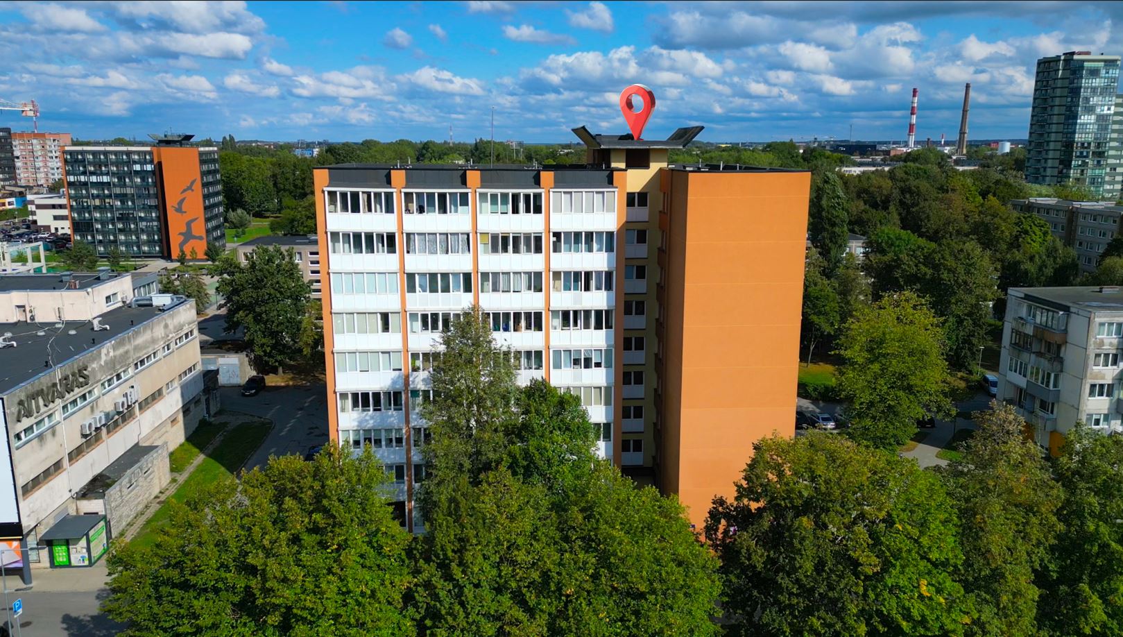 1 k. butas Klaipėdos centrinėje miesto dalyje