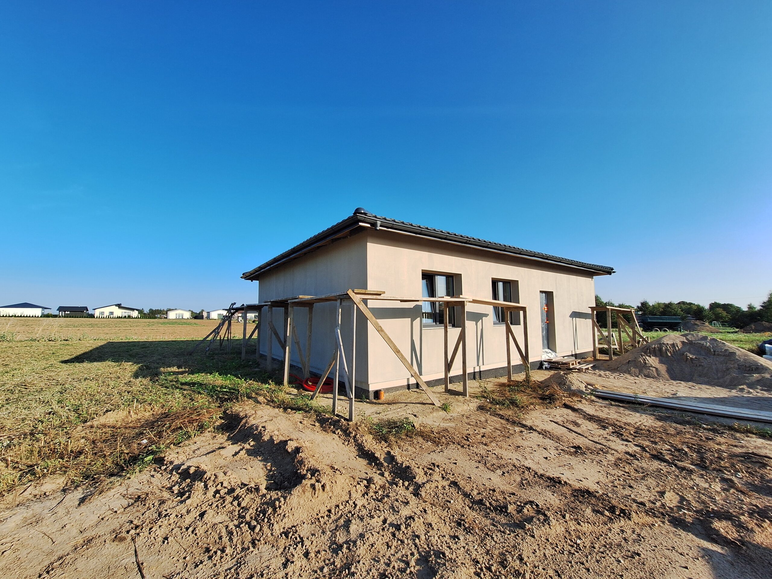 Namai Kvietiniuose, Klaipėdos raj. 80 % baigtumas.