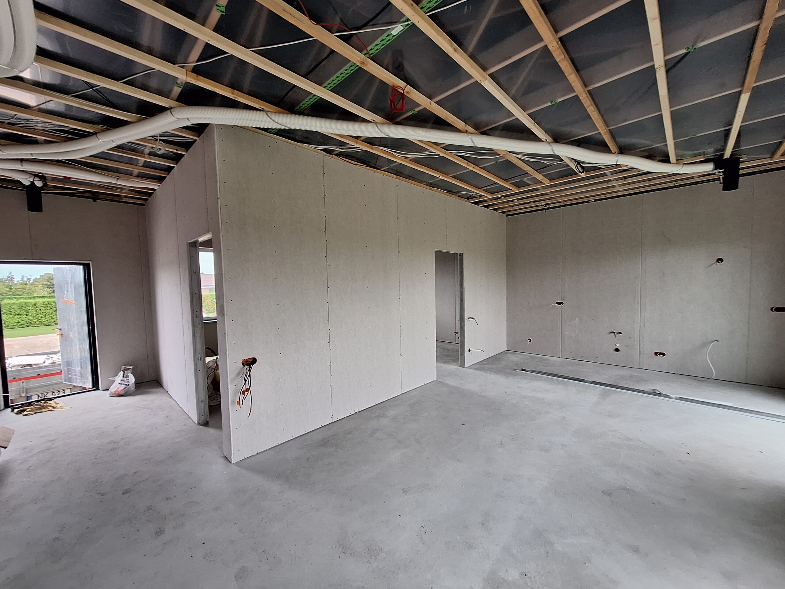 Namai Kvietiniuose, Klaipėdos raj. 80 % baigtumas.