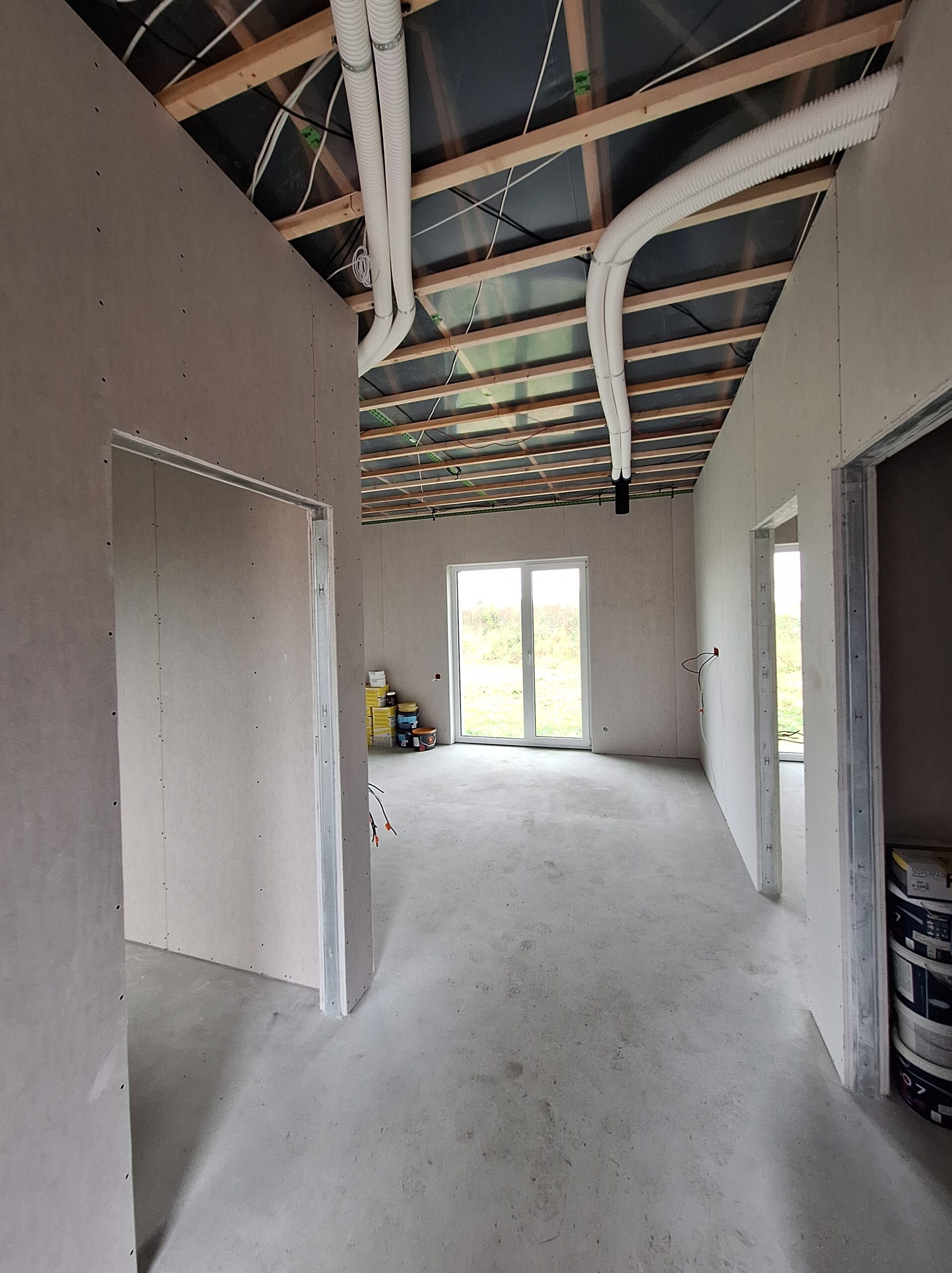 Namai Kvietiniuose, Klaipėdos raj. 80 % baigtumas.