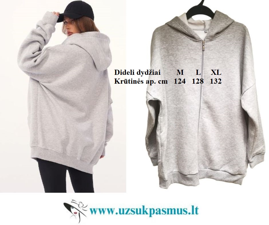 Šiltinti džemperiai su kapišonu