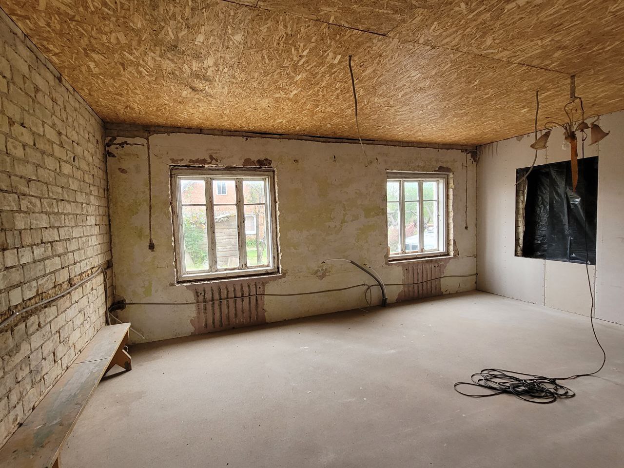 Įrenginėjamas mūrinis namas Kėdainių r. sav., Krakių sen.