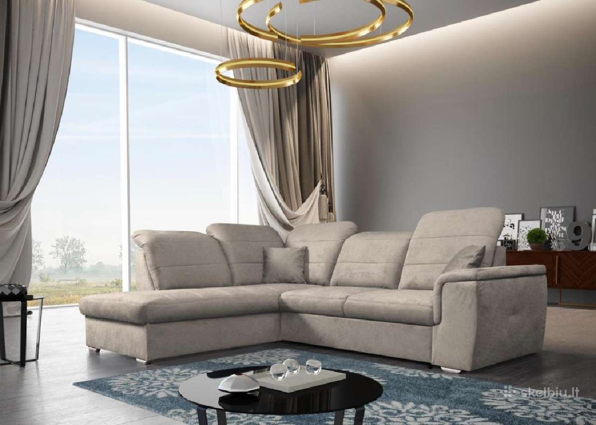 Minkštas kampas “Bergan su miego funkcija ir dėže