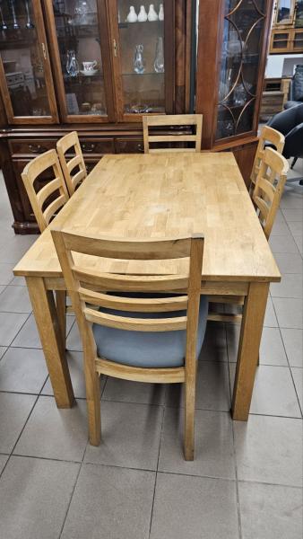 Valgomojo stalas su 6 kėdėmis