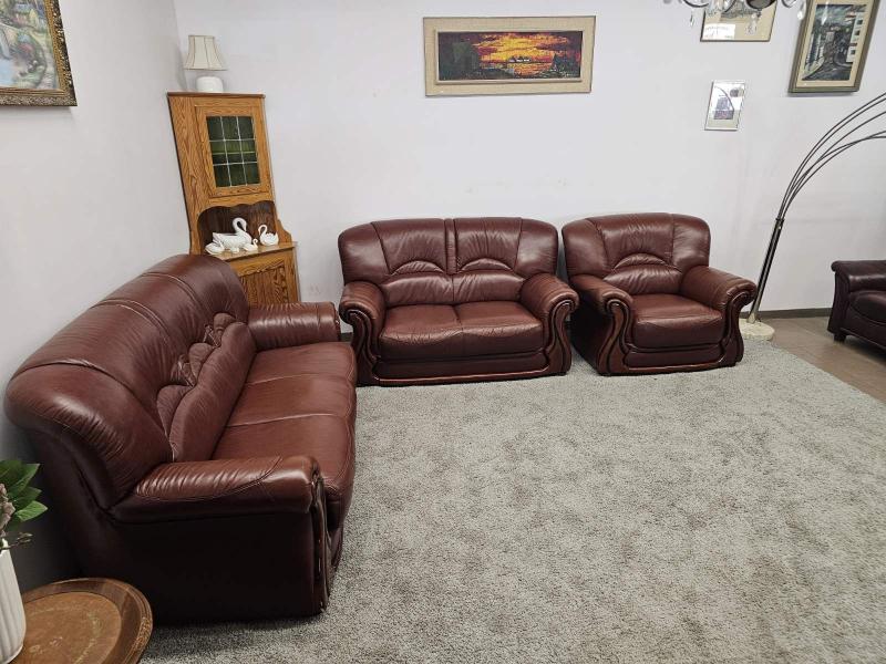 Natūralios odos komplektas