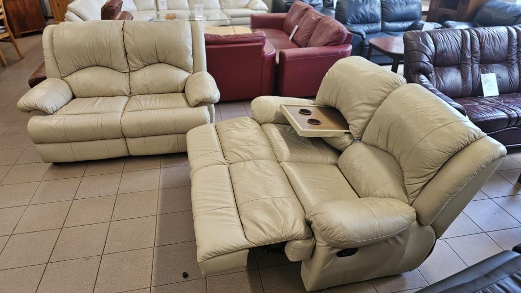 Natūralios odos komplektas