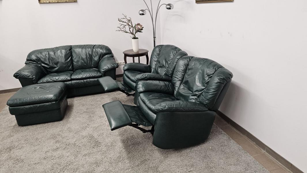 Natūralios odos komplektas