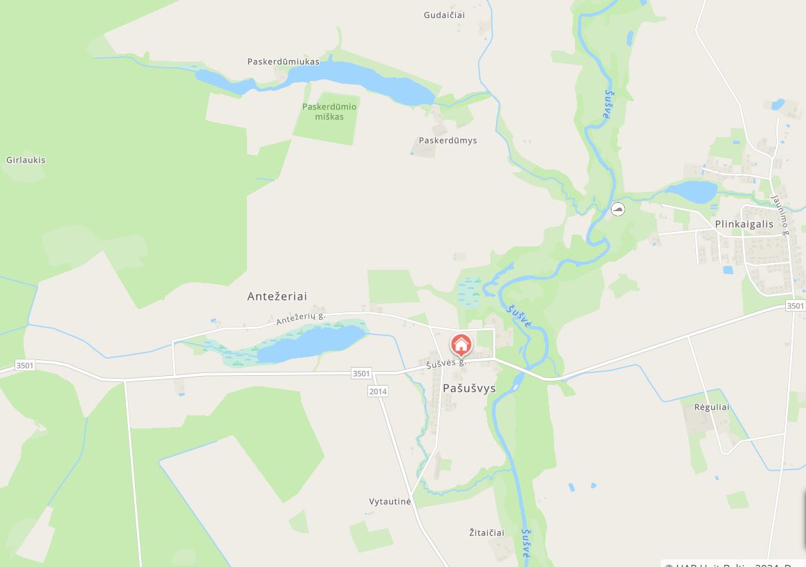 Įrenginėjamas mūrinis namas Kėdainių r. sav., Krakių sen.